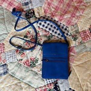 Blue Crossbody Bag